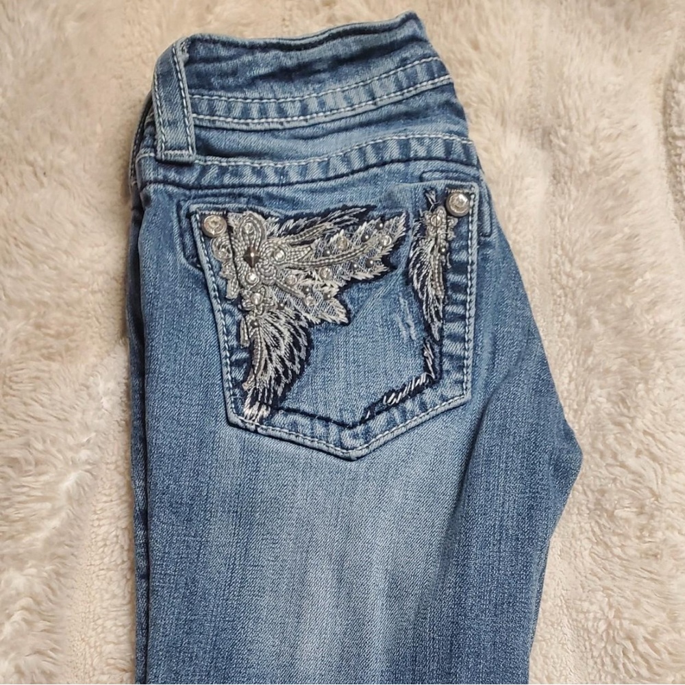 Vintage Y2K Miss Me Low Rise Skinny Jeans